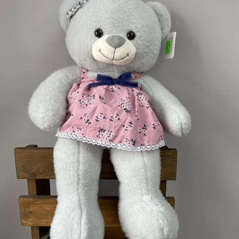 Игрушка «Мишка в платье» 2