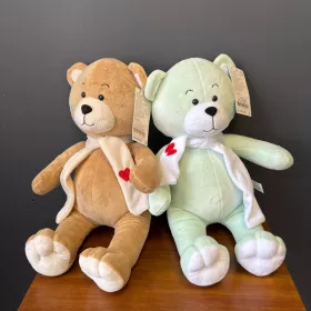 Мягкая игрушка &laquo;Радужный медведь&raquo; от интернет-магазина «Люблю цветы» в 