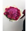 Букет розовых роз «Закат в Париже» 2
