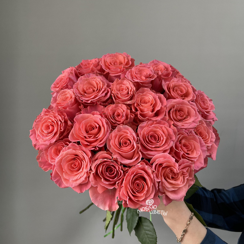 Букет из 25 роз «Амстердам»