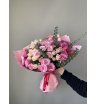 Букет с кустовой розой «Обворожительный заказ»