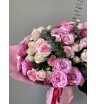 Букет с кустовой розой «Обворожительный заказ» 3
