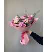 Букет с кустовой розой «Обворожительный заказ» 4