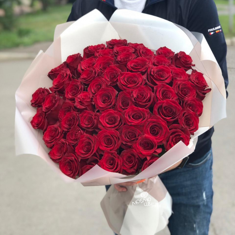 Букет красных роз «Откровение» 1