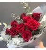 Букет из красных роз «Изящность» 1