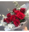 Букет из красных роз «Изящность» 1