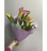Букет с тюльпанами «Весеннее настроение»