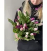 Букет из тюльпанов «Тюльпановый бум»
