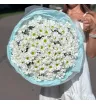 Букет из 15 хризантем «Ромашковое облако» 1