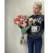 Букет с альстромериями «Закат в Испании» 2