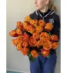 Букет из 25 роз "Луч солнца золотого"