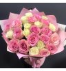 Букет из 25 розовых роз &laquo;Сердце Венеции&raquo;