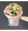 Сборный букет с пионами &laquo;Восторженный взгляд&raquo;