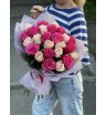 Букет из 25 роз «Очарование» 2