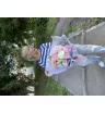 Букет с пионами и гортензией «Пылкая любовь» 3