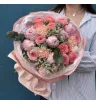 Букет сборный с пионами &laquo;Пылкая любовь&raquo;