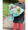 Букет с гортензией «Несгораемая страсть» 2