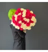 Букет из 51 розы &laquo;Майский рассвет&raquo;