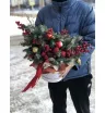 Букет с нобилисом «Белая вьюга» 1