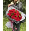 Букет из красных роз «Тайный поцелуй» 1