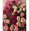 Букет из кустовых роз «Розалина» 2