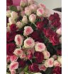Букет из кустовых роз «Розалина» 3