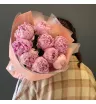 Букет с пионами &laquo;Вселенская мечта&raquo;