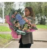 Букет с гортензией «Вечное сияние» 1
