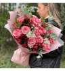 Букет с розой «Сумерки»