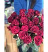 Букет из 25 красных роз &laquo;Бархатная любовь&raquo; 3