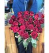Букет из 25 красных роз &laquo;Бархатная любовь&raquo;