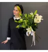 Букет лилий &laquo;Королевский завтрак&raquo;