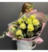 Белые розы «Роскошный вечер» 1