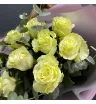 Белые розы «Роскошный вечер» 2