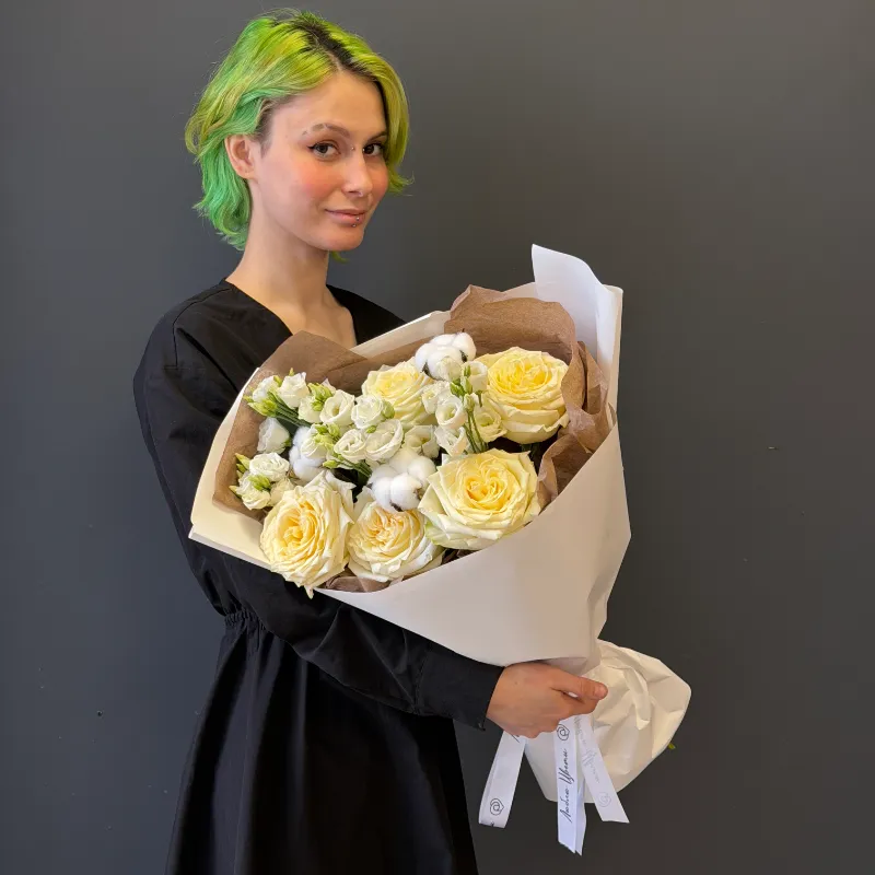 Букет &laquo;Карамельный раф&raquo;