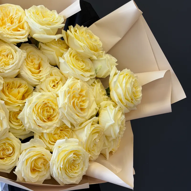 Букет пионовидных роз &laquo;Магия природы&raquo;