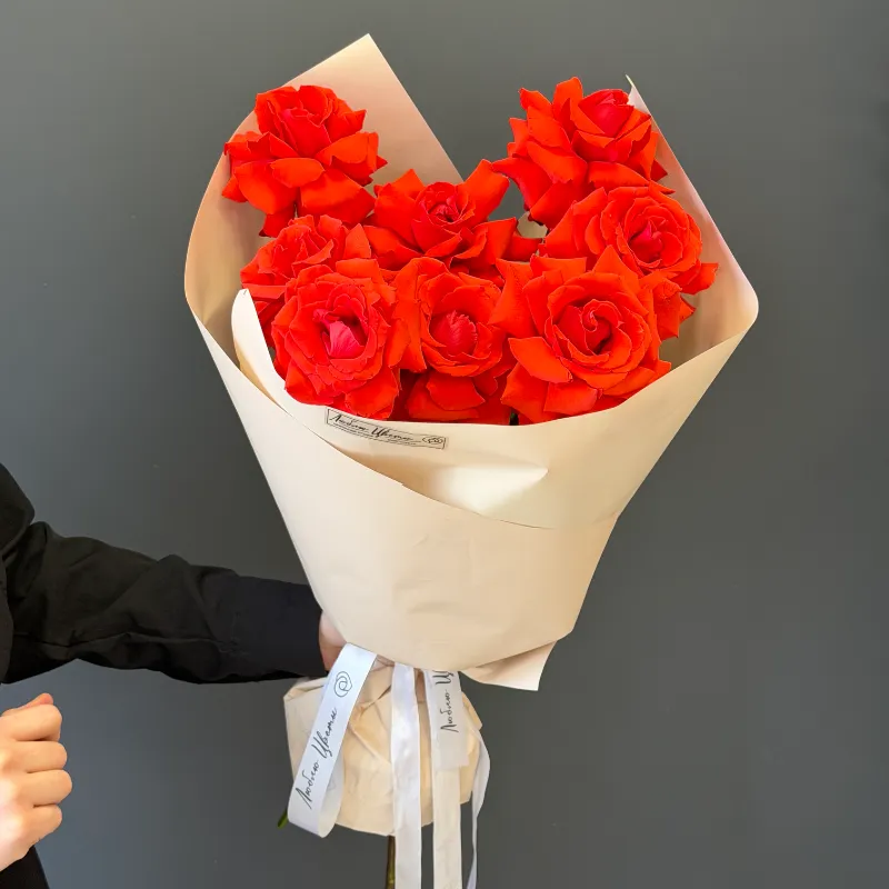 Розовые розы &laquo;Приятный день&raquo;