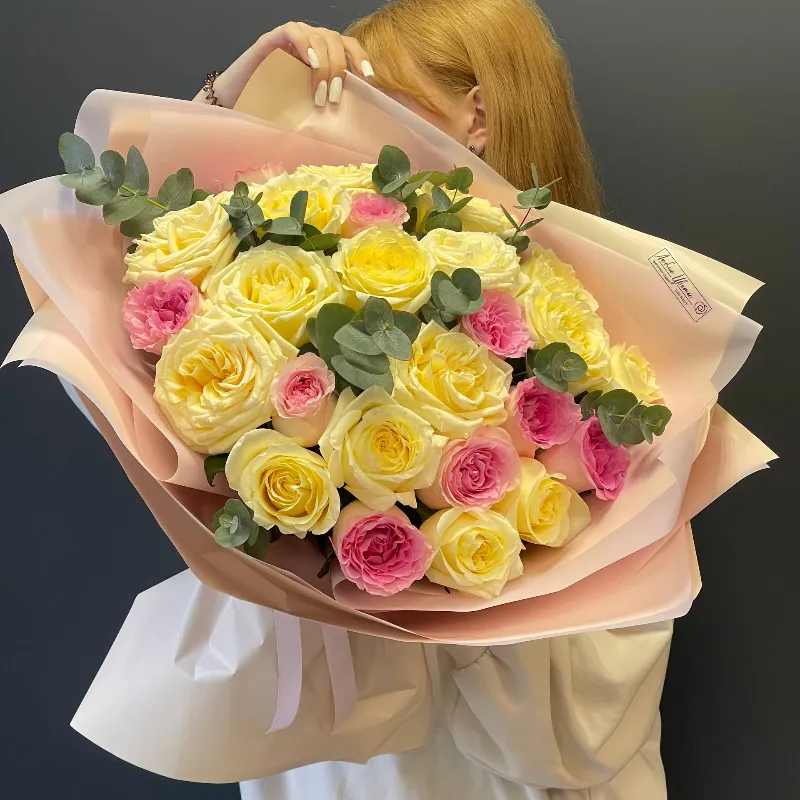 Букет из 25 роз &laquo;Соблазн&raquo;